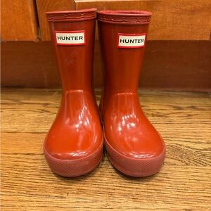 Hunter Classic Red Waterproof Boots